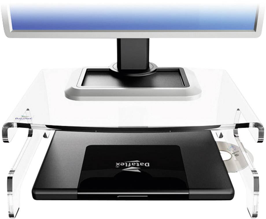 Dataflex 660 Monitor-Erhöhung Höhen-Bereich: 15 cm (max) Transparent