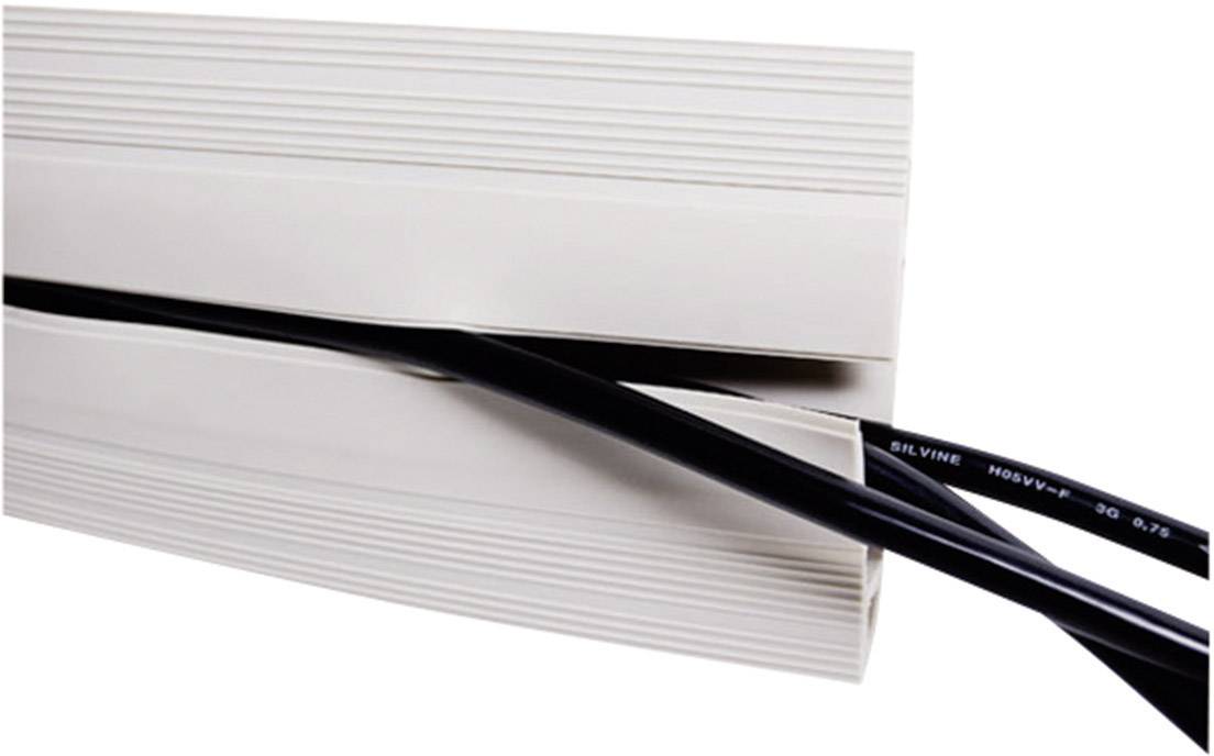 Dataflex Kabelbrücke 31.150 PVC Lichtgrau Anzahl Kanäle: 3 1500 mm Inhalt: 1 St.