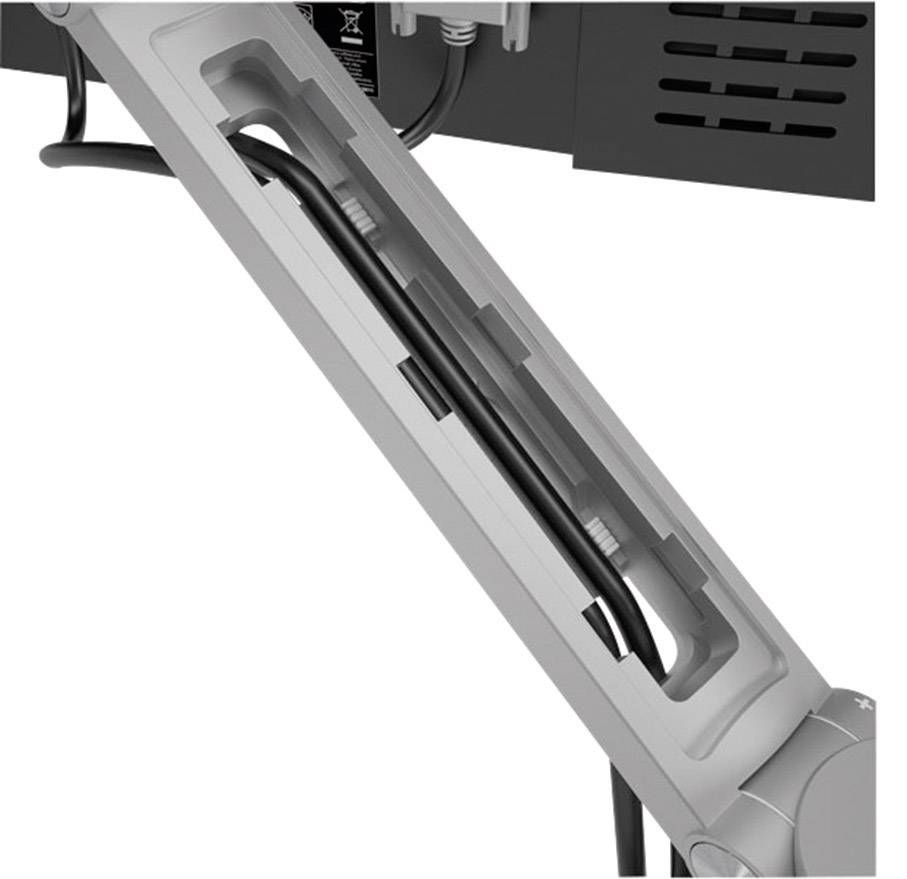 Dataflex ViewLite Plus Monitorarm 622 Monitor-Tischhalterung 1 Display(s) 25,4 cm (10") - 61 cm (24") Silber Höhenverstellbar, Neigbar, Schwenkbar