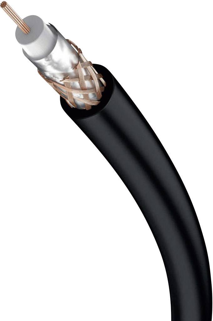 Inakustik Composite Cinch Video Anschlusskabel [1x Cinch-Stecker - 1x Cinch-Stecker] 0.75 m Schwarz