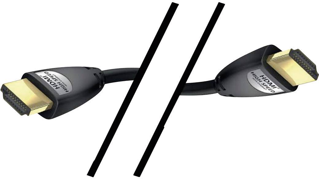 Inakustik HDMI Anschlusskabel HDMI-A Stecker, HDMI-A Stecker 3.00 m Schwarz 00324530 Audio Return C