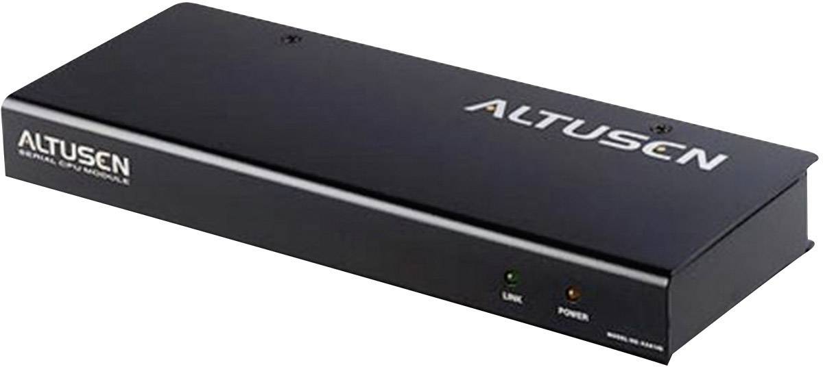 ATEN KVM Adapter [1x D-SUB-Buchse 9pol. - 1x RJ45-Buchse, PS/2-Buchse, VGA-Buchse] Schwarz