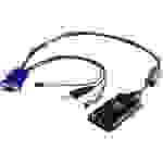 ATEN KVM Adapter [2x Klinkenstecker 3.5 mm, SPHD-15-Stecker, USB 1.1 Stecker A - 1x RJ45-Buchse]