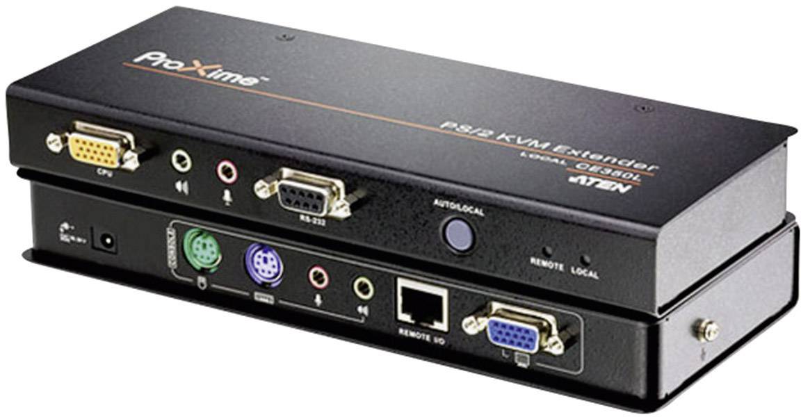 ATEN CE350-AT-G 2 Port KVM-Extender VGA USB 1920 x 1200 Pixel
