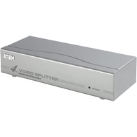 ATEN VS94A-AT-G 4 Port VGA-Splitter 1920 x 1440 Pixel Silber ATEN VS94A-AT-G 4 Port VGA-Splitter 1920 x 1440 Pixel Silber