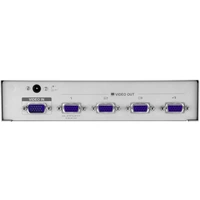ATEN VS94A-AT-G 4 Port VGA-Splitter 1920 x 1440 Pixel Silber ATEN VS94A-AT-G 4 Port VGA-Splitter 1920 x 1440 Pixel Silber