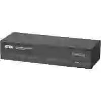 ATEN VS134A-AT-G 4 Port VGA-Splitter mit eingebautem Repeater 2048 x 1536 Pixel Schwarz ATEN VS134A-AT-G 4 Port VGA-Splitter mit eingebautem Repeater 2048 x 1536 Pixel Schwarz