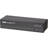 ATEN VS134A-AT-G 4 Port VGA-Splitter mit eingebautem Repeater 2048 x 1536 Pixel Schwarz ATEN VS134A-AT-G 4 Port VGA-Splitter mit eingebautem Repeater 2048 x 1536 Pixel Schwarz