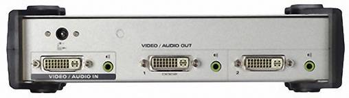 ATEN VS162-AT-G 2 Port DVI-Splitter 1920 x 1200 Pixel Silber