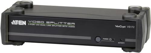 ATEN VS172-AT-G 2 Port DVI-Splitter 2560 x 1600 Pixel Schwarz