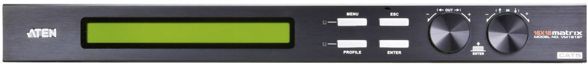 ATEN VM1616T-AT-G 16 Port VGA-Matrix-Switch 1920 x 1200 Pixel