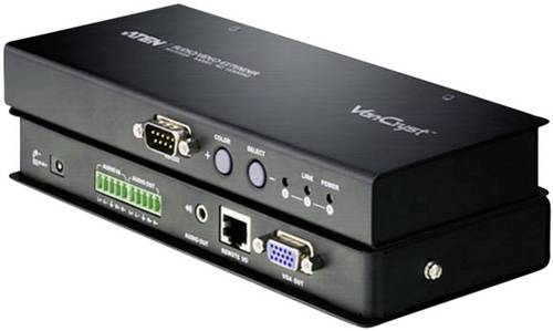 ATEN VE500T-AT-G VGA, Klinke Sender über Netzwerkkabel RJ45 300m