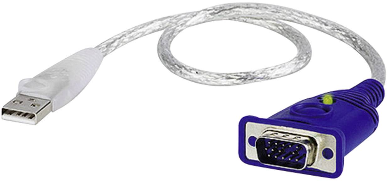 Ein USB-zu-VGA-Adapterkabel, das digitale Signale von einem USB-Anschluss in analoge VGA-Signale für Monitore umwandelt.