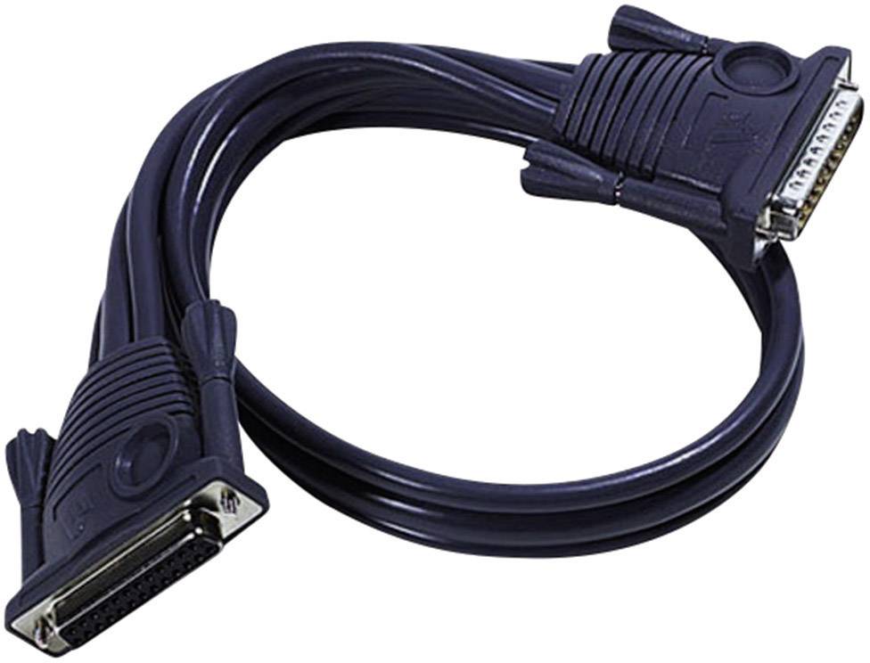 ATEN KVM Verlängerungskabel [1x D-SUB-Stecker 25pol. - 1x D-SUB-Buchse 25pol.] 3.00 m Schwarz