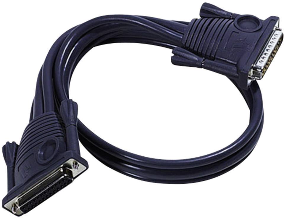 ATEN KVM Verlängerungskabel [1x D-SUB-Stecker 25pol. - 1x D-SUB-Buchse 25pol.] 5.00 m Schwarz