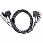 ATEN KVM Anschlusskabel [2x Klinkenstecker 3.5 mm, DVI-Stecker 18+1pol., USB 2.0 Stecker A - 2x Klinkenstecker 3.5 mm ATEN KVM Anschlusskabel [2x Klinkenstecker 3.5 mm, DVI-Stecker 18+1pol., USB 2.0 Stecker A - 2x Klinkenstecker 3.5 mm