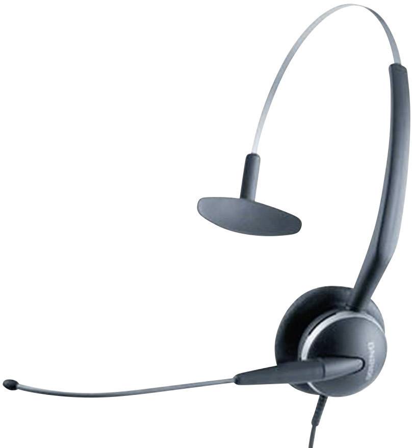 Jabra GN2100 Telefon On Ear Headset kabelgebunden Mono Schwarz, Silber Noise Cancelling