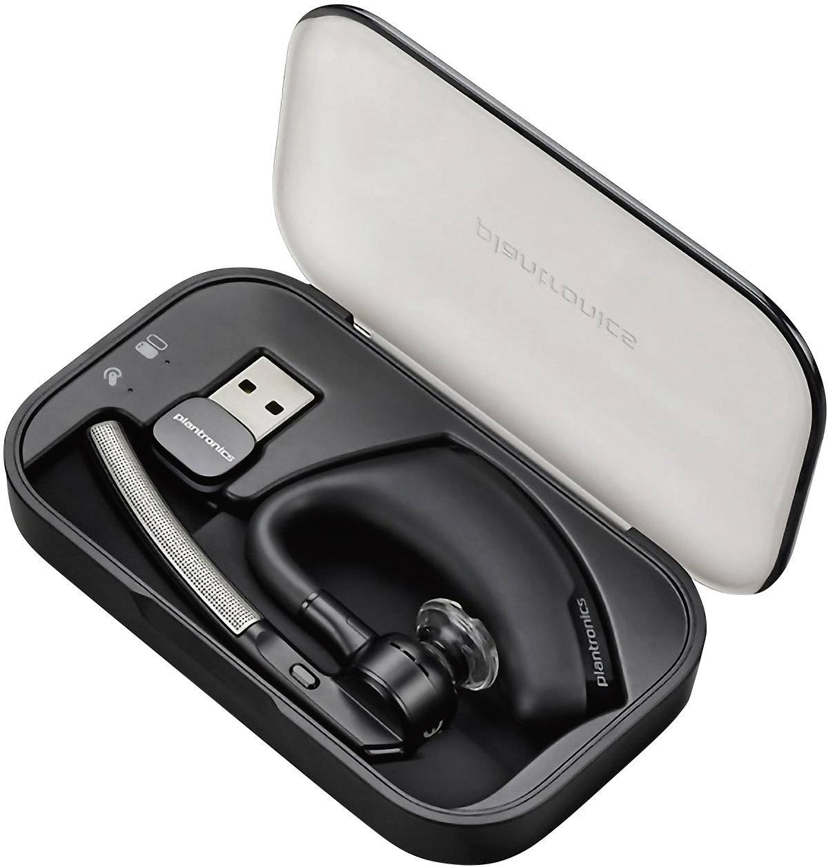 Plantronics UC B235 Telefon-Headset Bluetooth schnurlos, Mono In Ear Schwarz