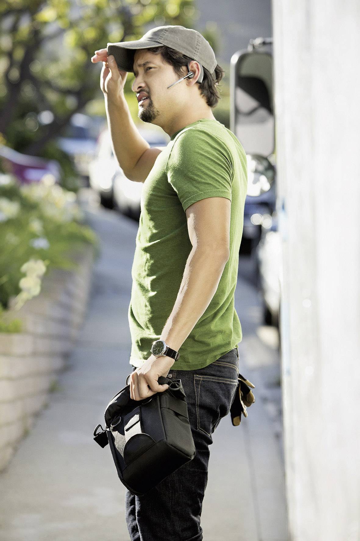 Plantronics UC B235-M Telefon-Headset Bluetooth schnurlos, Mono In Ear Schwarz