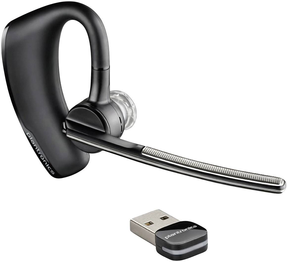 Plantronics UC B235-M Telefon-Headset Bluetooth schnurlos, Mono In Ear Schwarz