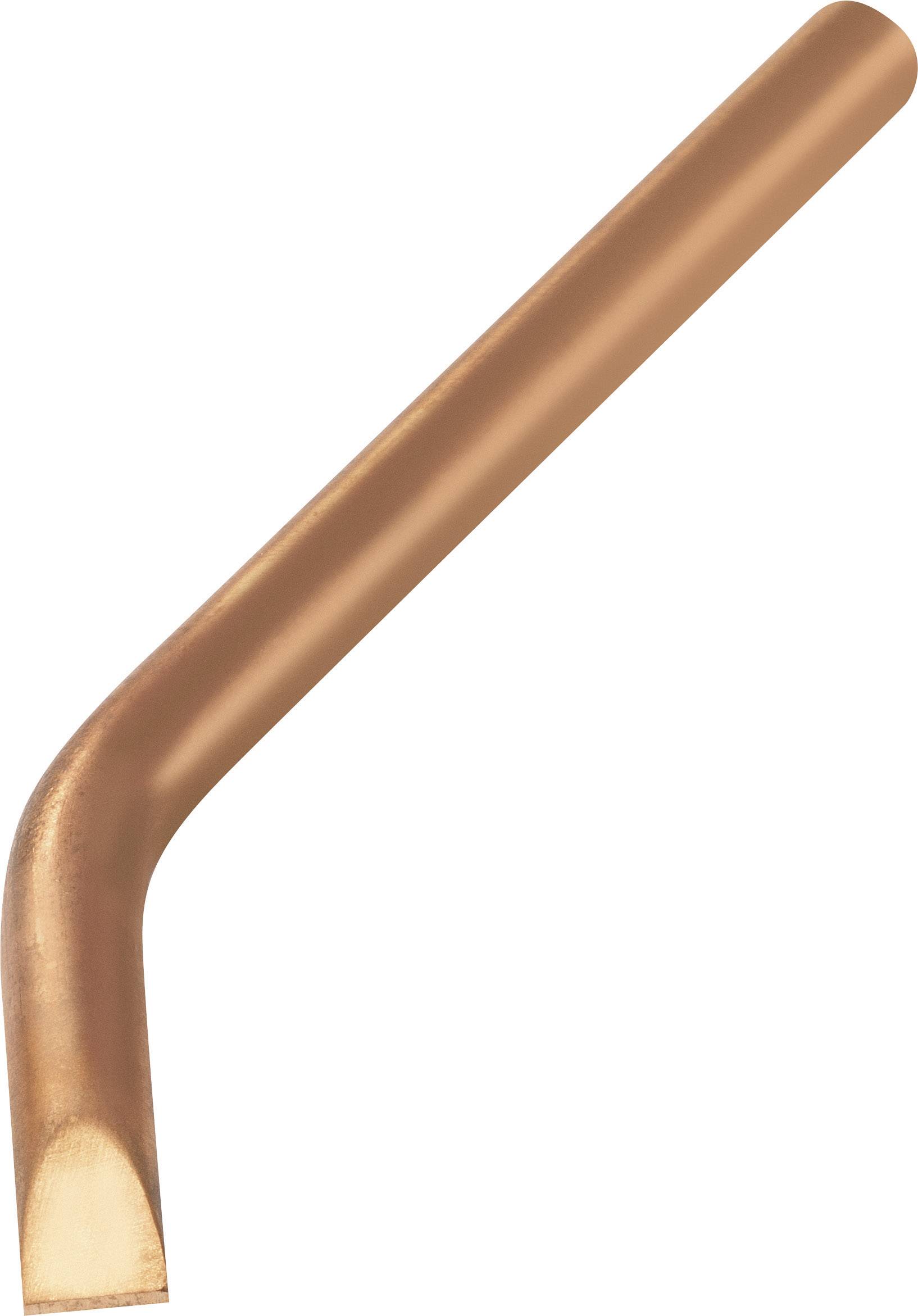 TOOLCRAFT KB-100 Lötspitze Meißelform, gebogen Spitzen-Größe 10mm Spitzen-Länge 145mm Inhalt 1St.