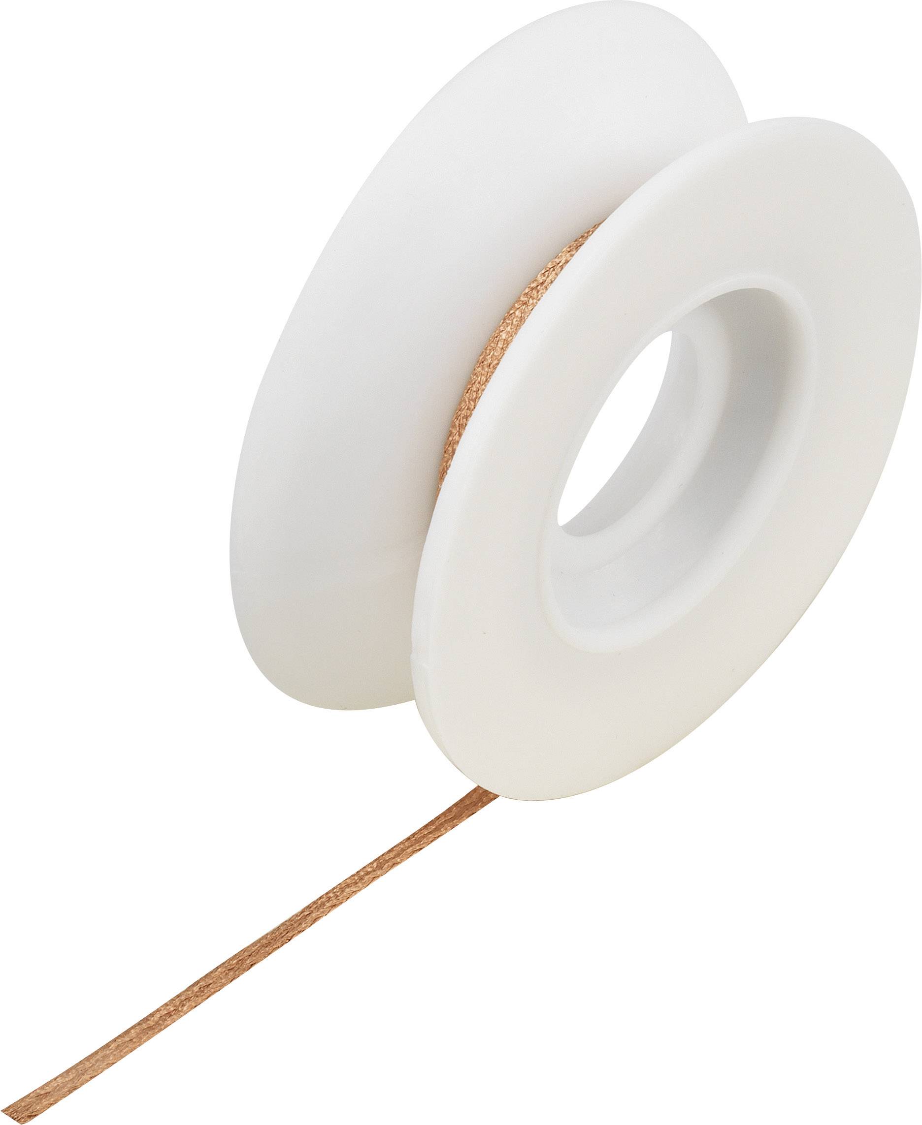 TOOLCRAFT ZD-180 Entlötlitze Länge 1.5m Breite 1.0mm Flussmittel getränkt