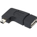 Renkforce USB 2.0 Adapter [1x USB 2.0 Stecker Mini-B - 1x USB 2.0 Buchse A] mit OTG-Funktion