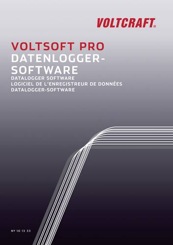VOLTCRAFT VoltSoft PRO Mess-Software Vollversion, 1 Lizenz Windows® XP Home, Windows® XP Media Cen