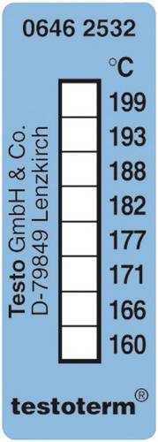 Testo testoterm Temperaturmessstreifen 161 bis 204 °C Inhalt10 St.
