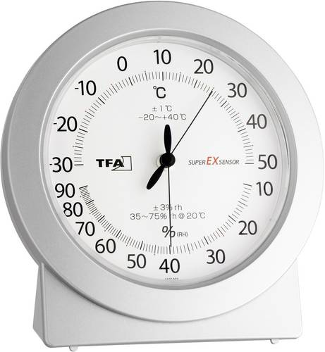 TFA Dostmann Analog Luftfeuchtemessgerät (Hygrometer) 10 % rF 99 % rF