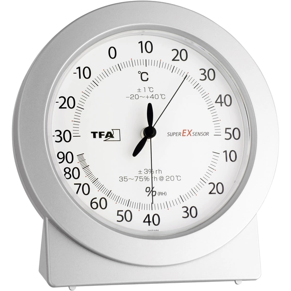 TFA Dostmann Analog Luftfeuchtemessgerät (Hygrometer) 10% rF 99% rF TFA Dostmann Analog Luftfeuchtemessgerät (Hygrometer) 10% rF 99% rF