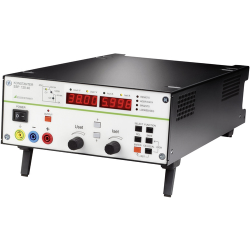 Gossen Metrawatt SSP 120-40 Labornetzgerät, einstellbar 0 - 40 V/DC 0 - 6 A 120 W RS-232 programmie