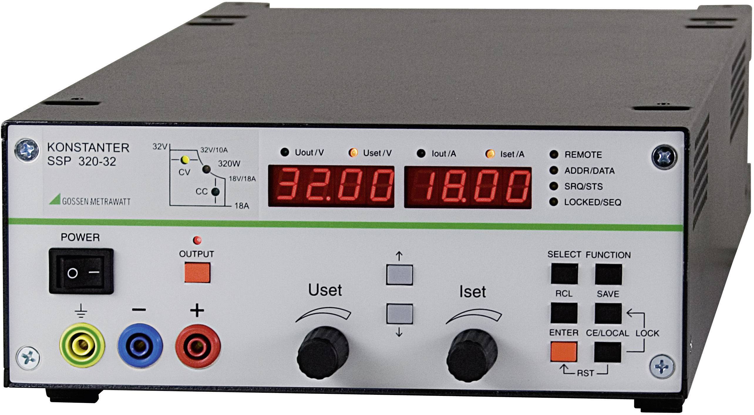 Gossen Metrawatt SSP 240-80 Labornetzgerät, einstellbar 0 - 80 V/DC 0 - 6 A 240 W RS-232 programmie