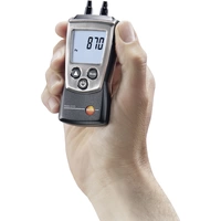 Testo 510 Druck-Messgerät Luftdruck 0 - 100hPa Magnetische Rückseite Testo 510 Druck-Messgerät Luftdruck 0 - 100hPa Magnetische Rückseite