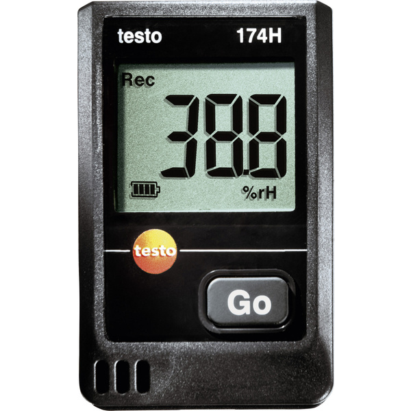 Testo 0572 6560 174H Multi-Datenlogger Messgröße Luftfeuchtigkeit, Temperatur -20 bis +70°C 0 bis 100% rF