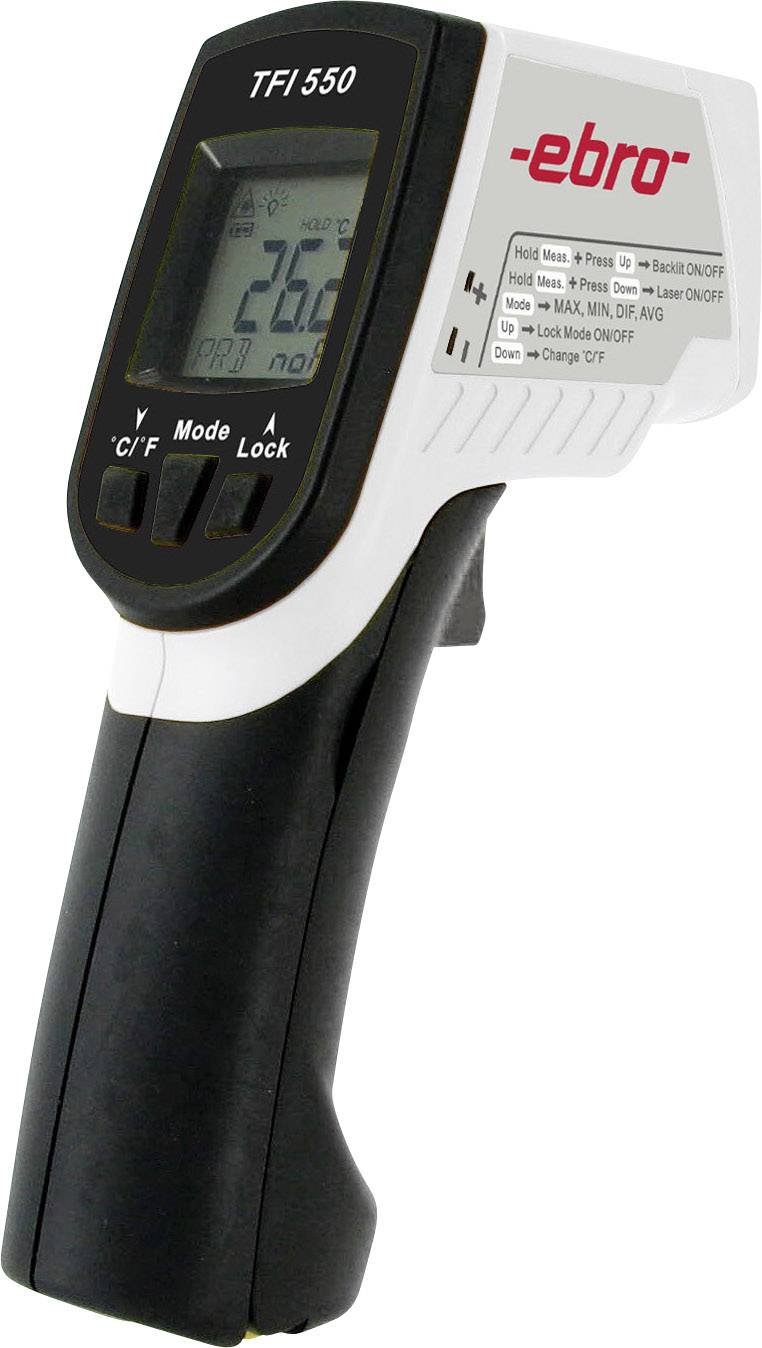 Ebro TFI 550 Infrarot-Thermometer Optik 30:1 -60 - +550°C Kontaktmessung