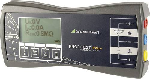 Gossen Metrawatt Profitest PV Sun Photovoltaik-Multimeter digital CAT I