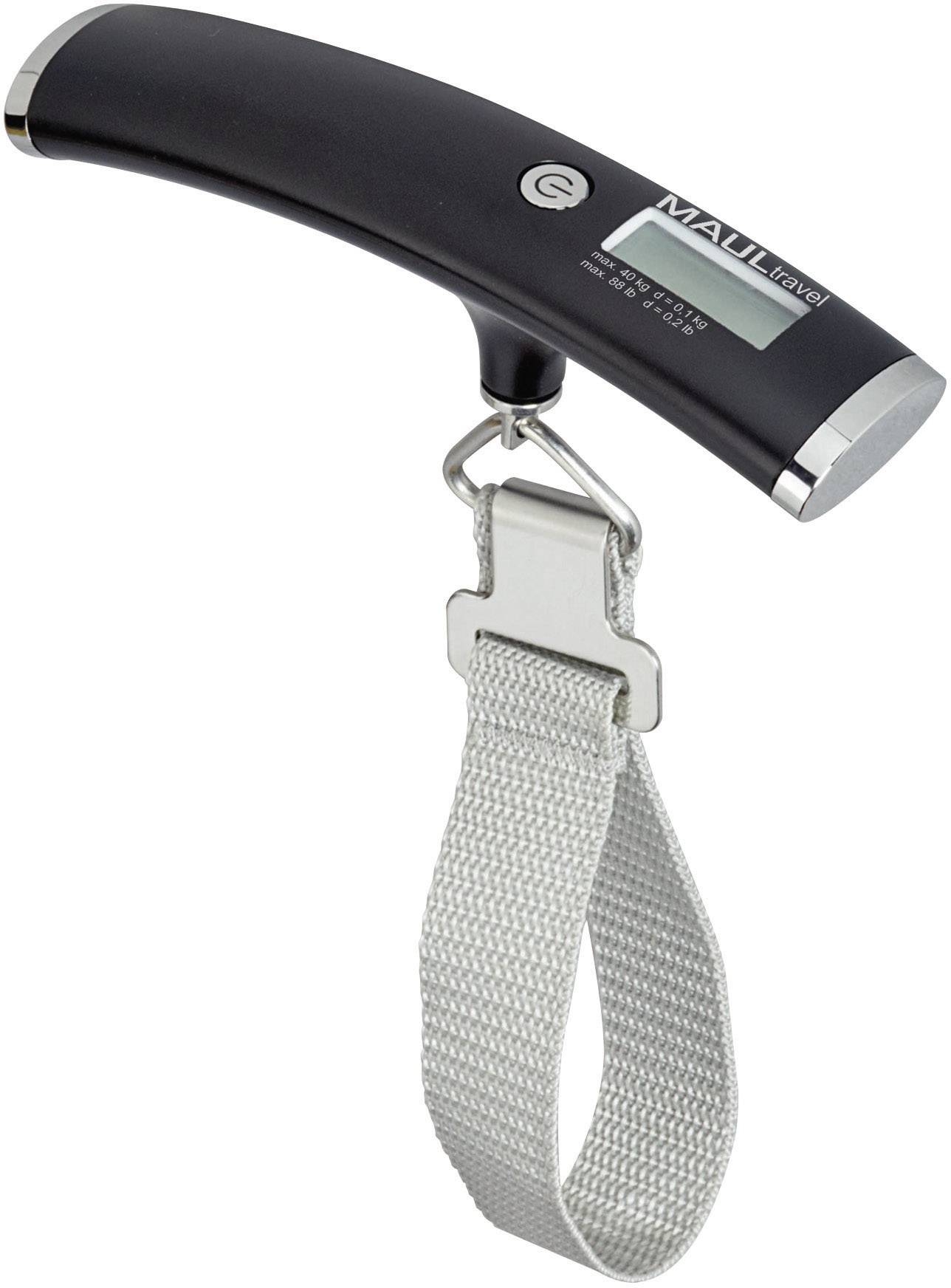 Maul travel Kofferwaage  Wägebereich (max.) 40 kg Ablesbarkeit 100 g  Schwarz