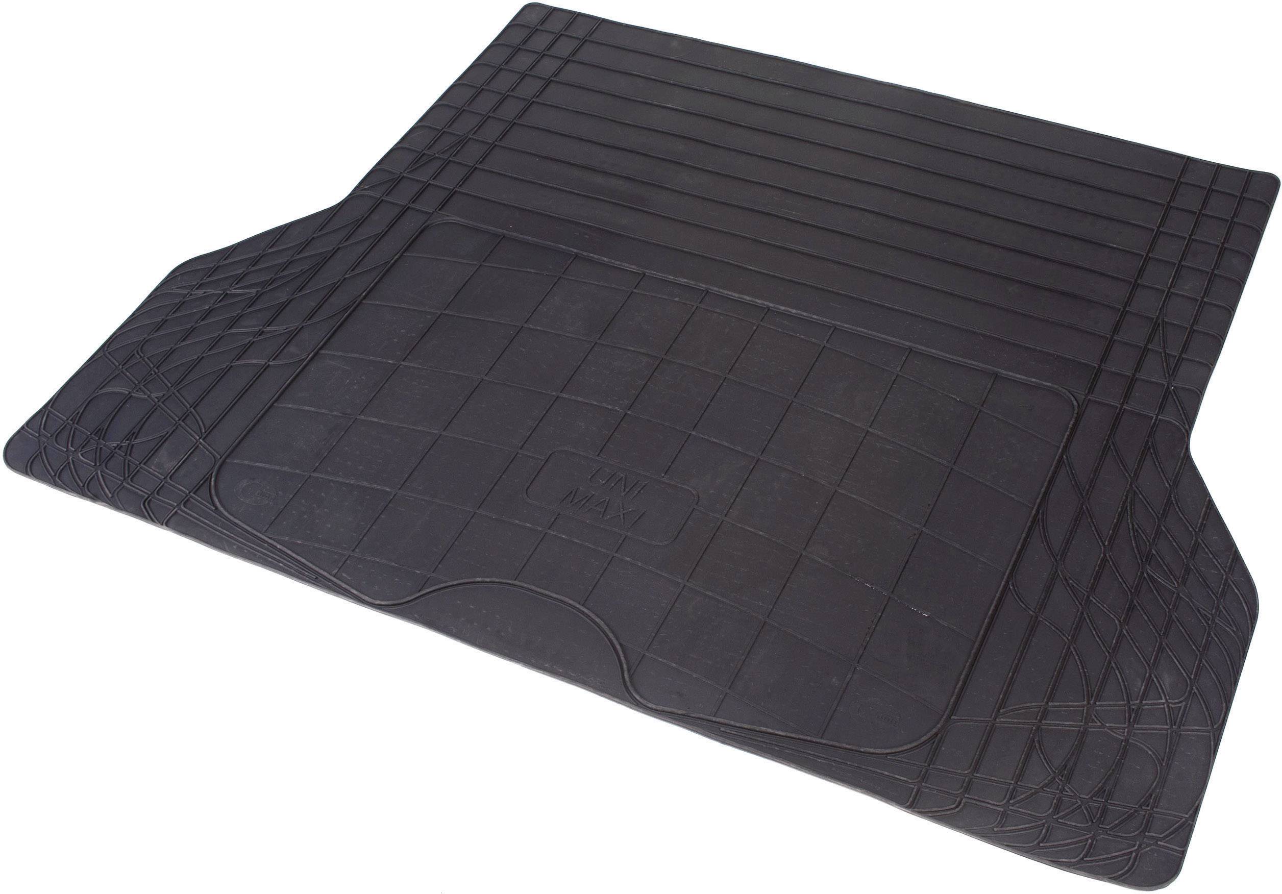 HP Autozubehör 16240 Kofferraummatte Passend für Modell (Auto) Universal Gummi (B x H) 140 cm x 108 cm Schwarz
