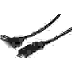 Schwaiger HDMI Anschlusskabel HDMI-A Stecker, HDMI-A Stecker 1.30m Schwarz HDMW13053 vergoldete Steckkontakte, Ultra HD (4k) HDMI