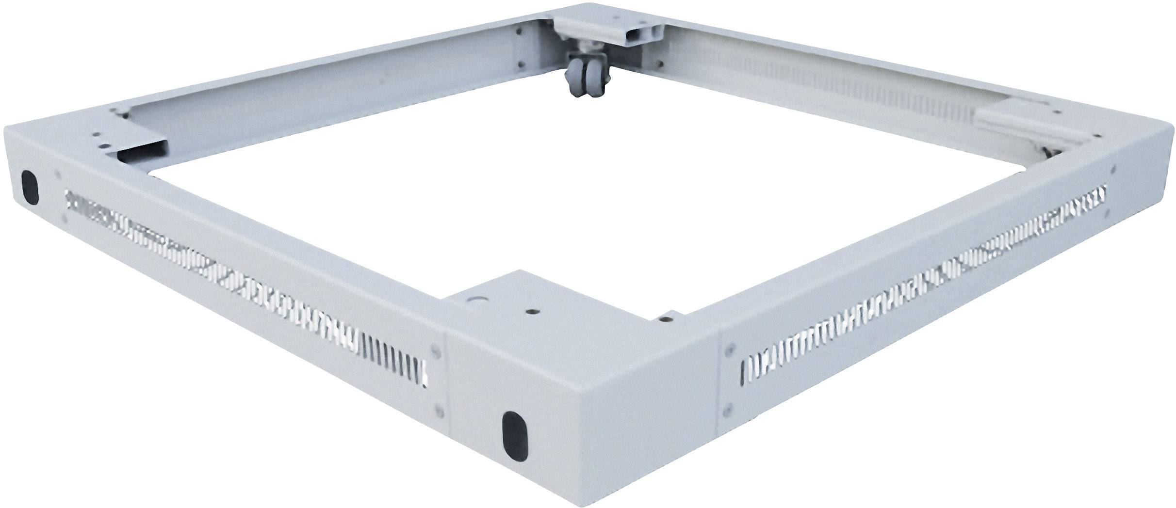 LogiLink 19 Zoll Netzwerkschrank-Sockel (B x H x T) 600 x 90 x 600mm PLI66G Grau
