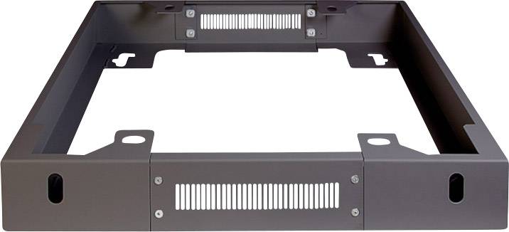 Metallrahmen in rechteckiger Form, geeignet für die Installation oder Montage von Geräten oder Paneelen.