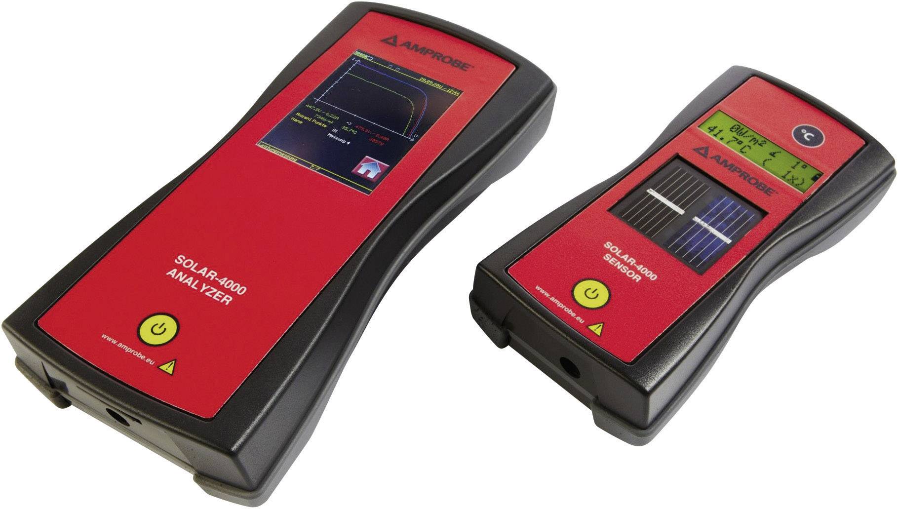 Beha Amprobe SOLAR-4000 Solar-Analysator, 8.1 cm Farb-Touch-LCD, Kennlinienanalysator, Photovoltaik-Messgerät, Photovoltaik-Analyse, 100 bis 1200 W/