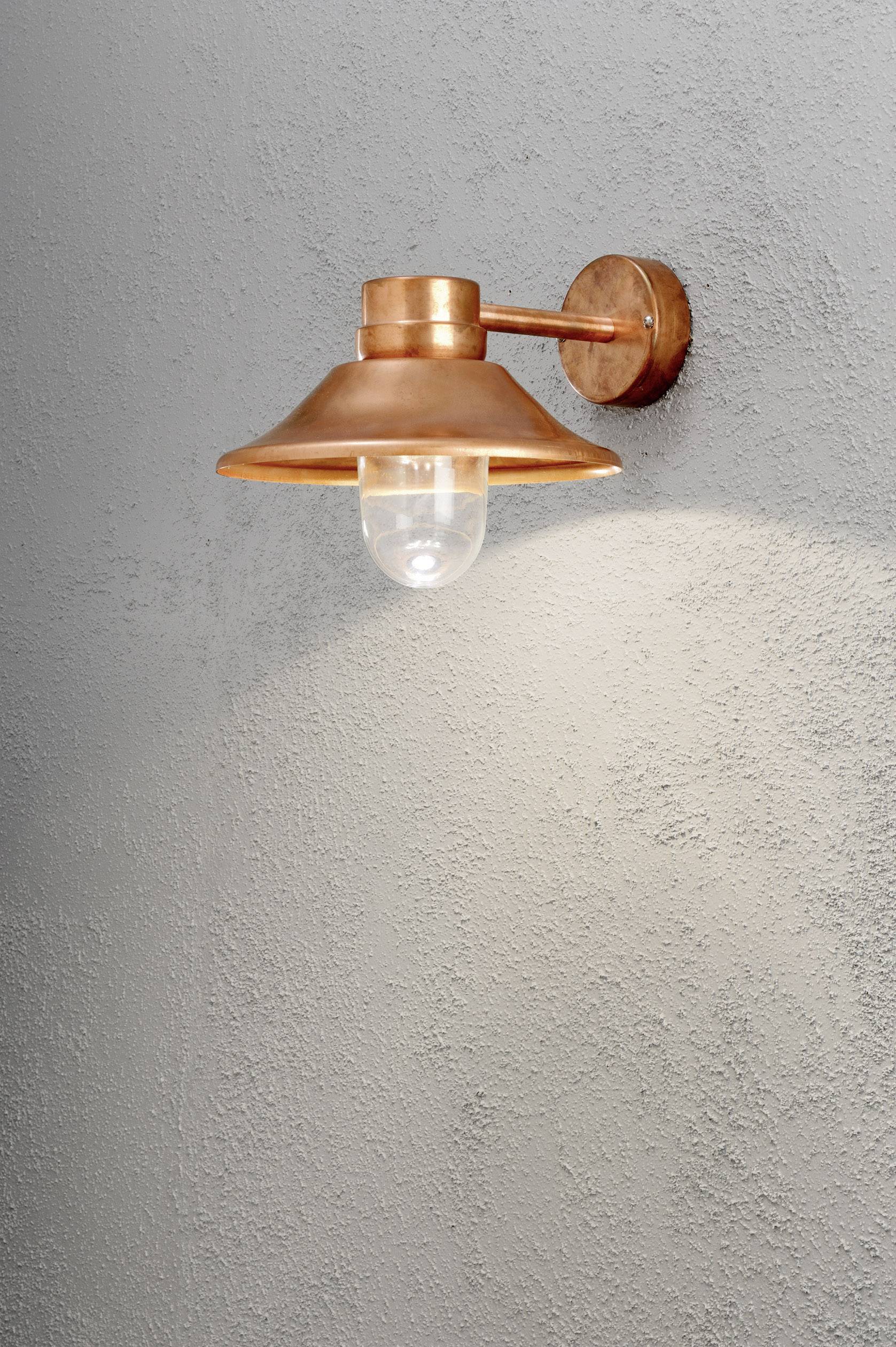 Konstsmide Vega 412-900 LED-Außenwandleuchte LED LED fest eingebaut 5W Kupfer