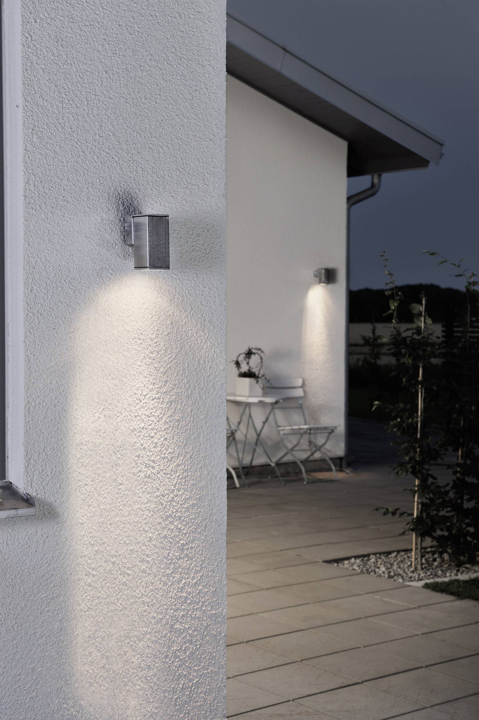 Konstsmide Monza 7908-310 Außenwandleuchte Halogen GU10 35W Aluminium