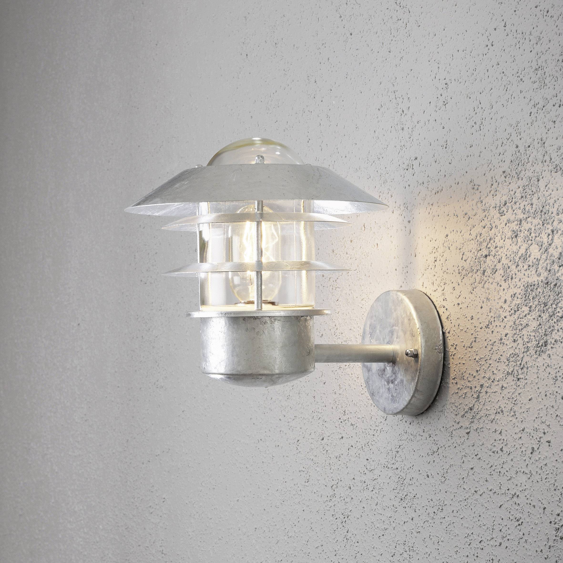 Konstsmide Modena 7302-320 Außenwandleuchte Energiesparlampe, LED E27 60W Verzinkt