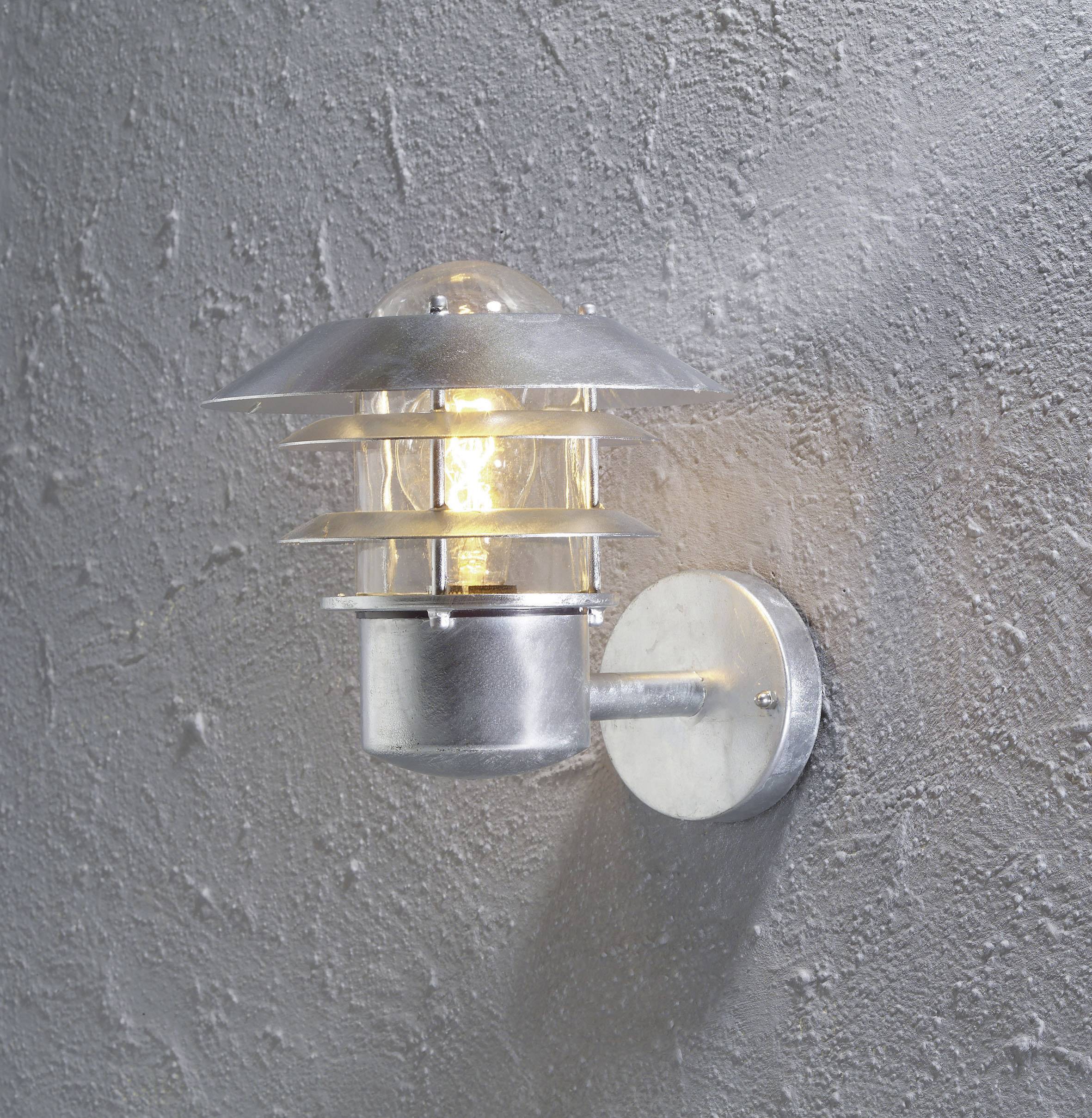 Konstsmide Modena 7303-320 Außenwandleuchte Energiesparlampe, LED E27 60W Verzinkt