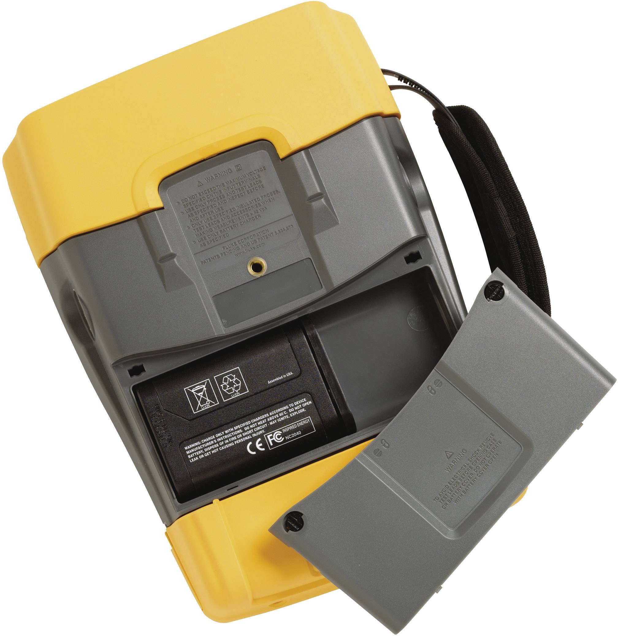 Fluke 190-202 Hand-Oszilloskop 200 MHz 2-Kanal 2.5 GSa/s 10 kpts 8 Bit Digital-Speicher (DSO), Komponententest, Multimeter-Funktionen 1 St.