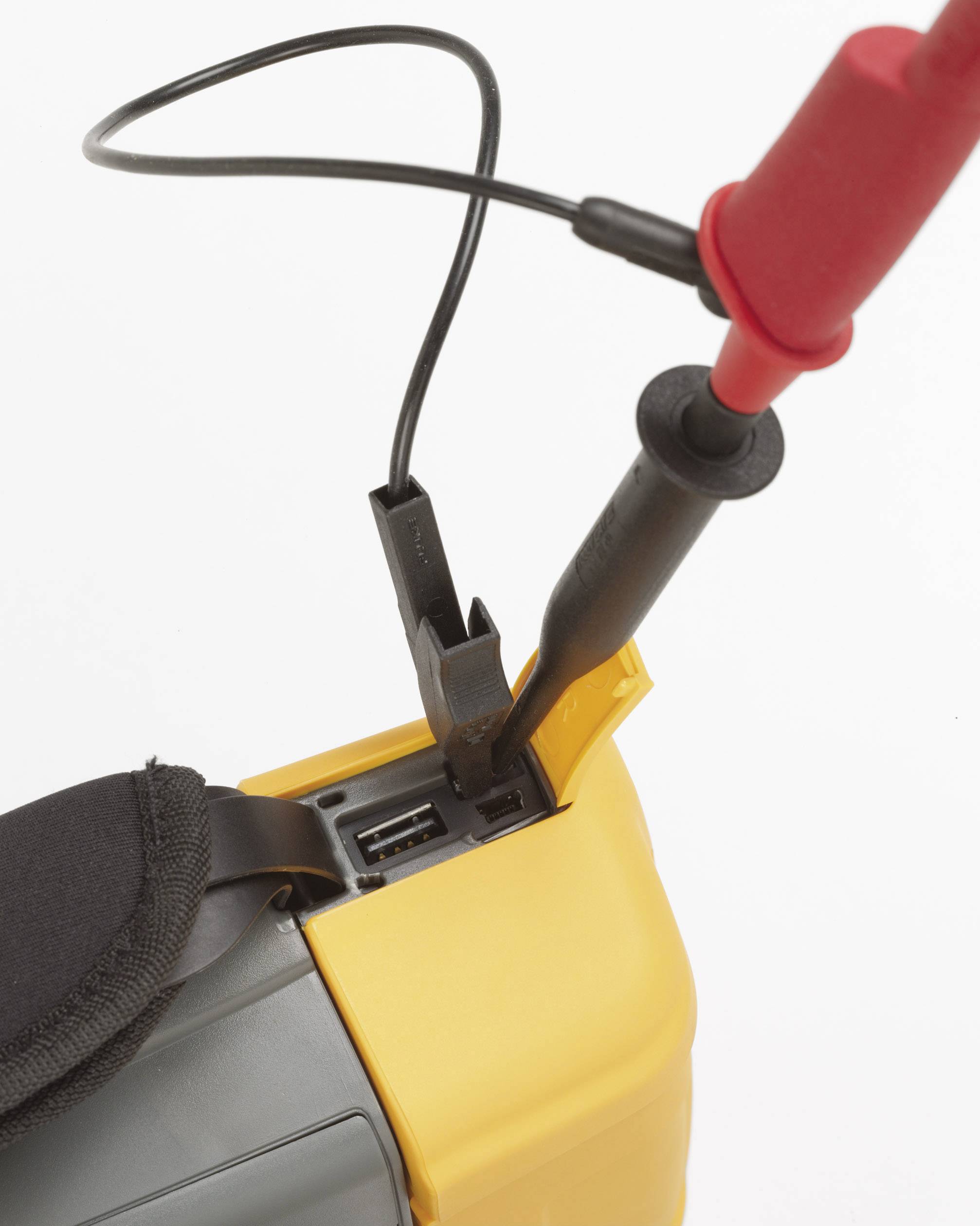Fluke 190-202 Hand-Oszilloskop 200 MHz 2-Kanal 2.5 GSa/s 10 kpts 8 Bit Digital-Speicher (DSO), Komponententest, Multimeter-Funktionen 1 St.