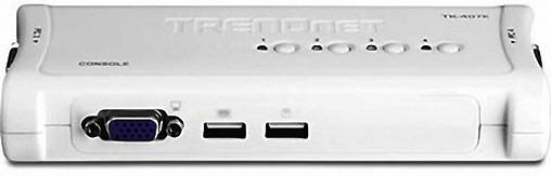TrendNet TK-407K 4 Port KVM-Umschalter VGA USB 2048 x 1536 Pixel
